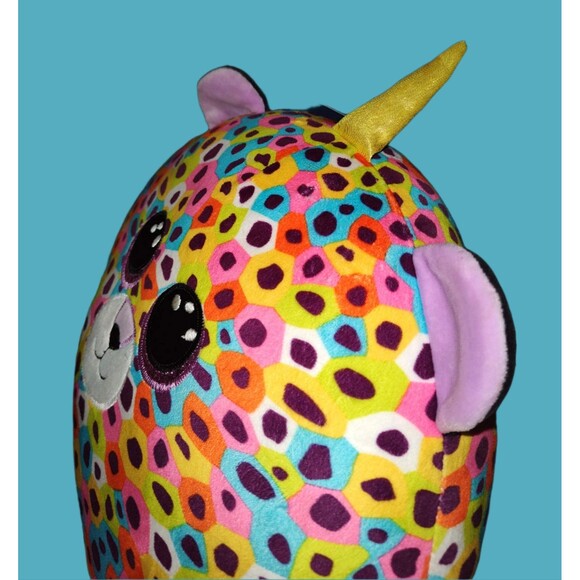 TY Giselle Leopard 10" Squishy Beanie Stuffed Animal - Picture 3 of 3